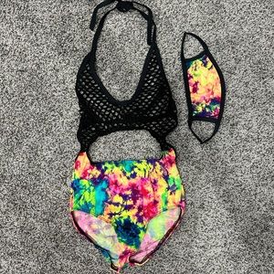 Mi Gente Clothing Ibiza La Tortura Bodysuit + Mask